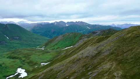 Mountains range Aerial view. North America Stock Footage 226772736