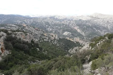 Mountains of Sardinia Stock Photos