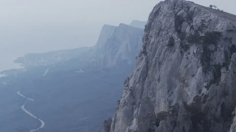 Mountains, sea, fields and forests of Crimea Stock Footage 159607765