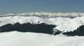 Mountains Snow Covered Winter Landscape Winterscape Idyllic Scene Blue Sky Day HD Footage