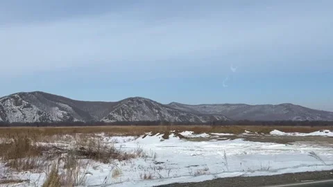 Mountains in the snow 스톡 동영상 259785346