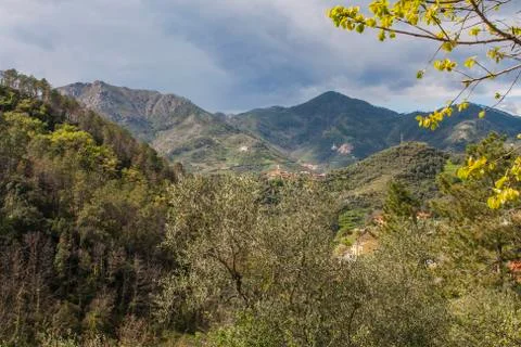 Mountains in spring Foto stock