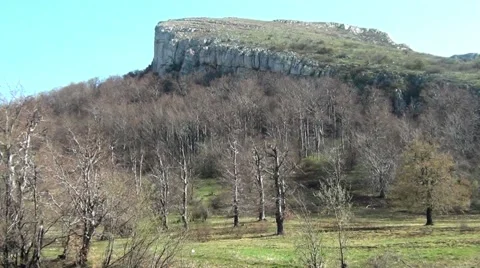 Mountains STOL - spring Vídeo Stock 62866657