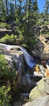 Mountains stream Stock Photos