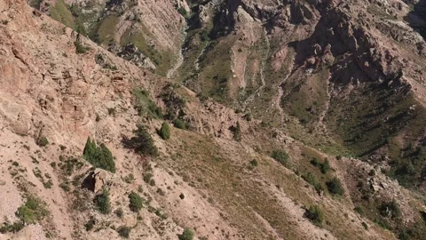 Mountains Summer Background Stock Footage 201905940