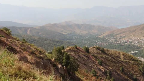 Mountains Summer Background Stock Footage 202204646