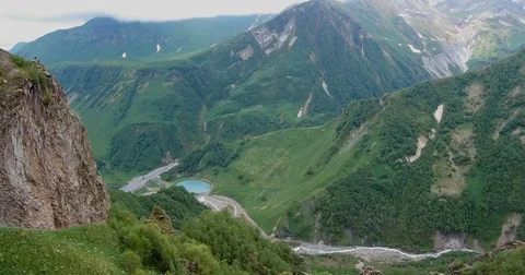 Mountains in summer sunny day Stock Footage 85315719