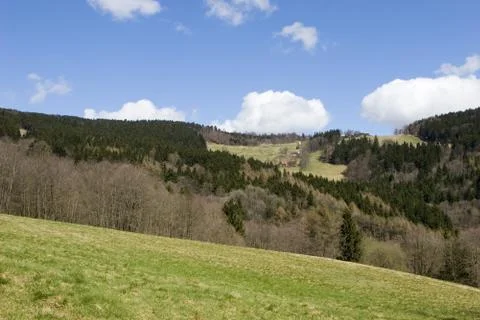 Mountains in summer time Stock Photos