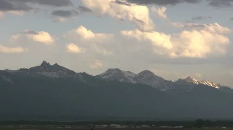 Mountains sunlight TL by dwk Stock-Footage 11139934