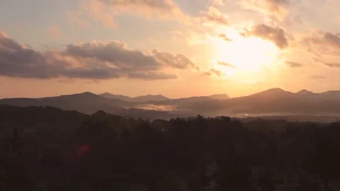 Mountains Sunrise Sunset 스톡 동영상 71336798