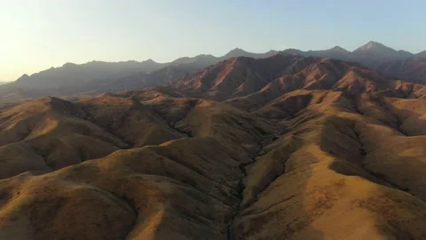 Mountains at sunset Видео 194999925