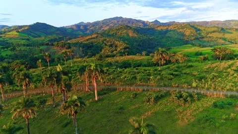 Mountains at sunset Stock Footage 326392350