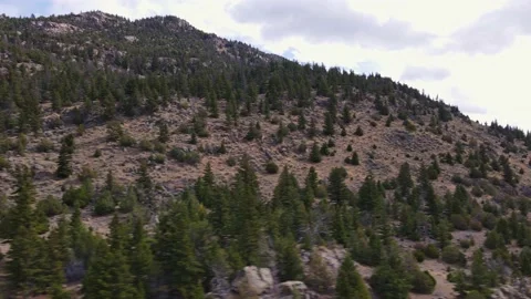 Mountains Surrounding River l Cinematic Mountain l Scenic River Stock Footage 227004145