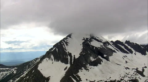 Mountains With A Threatening Sky Video stock 65437172