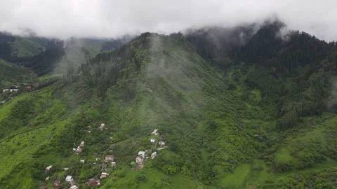 Mountains through clouds 動画素材 205930173