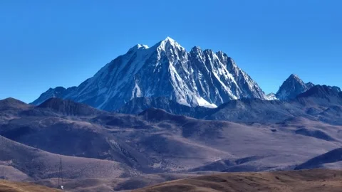 Mountains of tibet Stock Footage 270343217