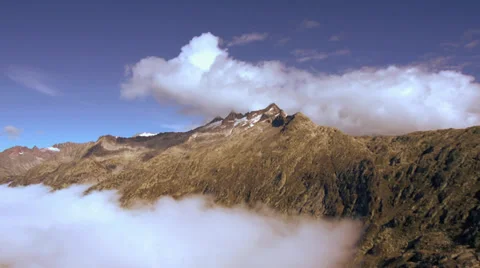 Mountains time lapse. beautiful landscape. alps rocks Video stock 32141236