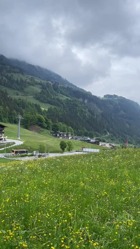 Mountains in Tirol Stock Footage 328938796