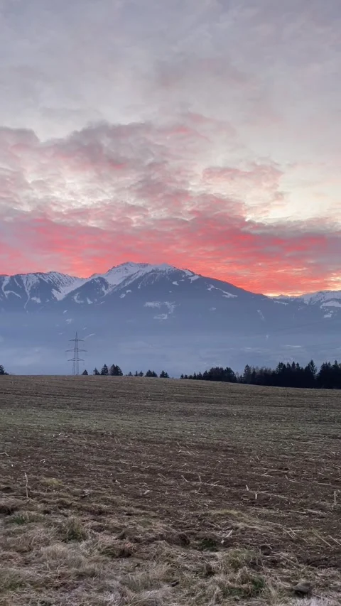 Mountains in Tirol Stock Footage 328939032