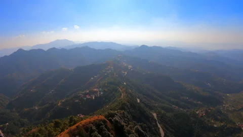 Mountains touching Clouds Stock Footage 146288902