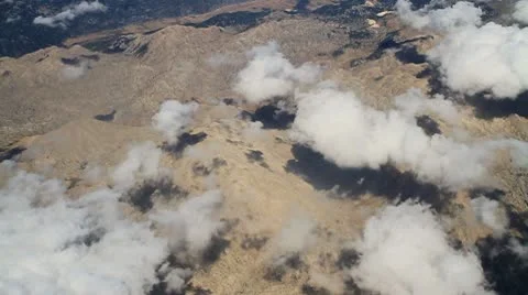 Mountains under clouds Video stock 10155591