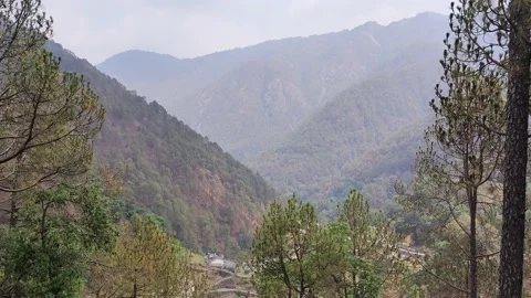 Mountains of Uttarakhand Vídeo Stock 191311333