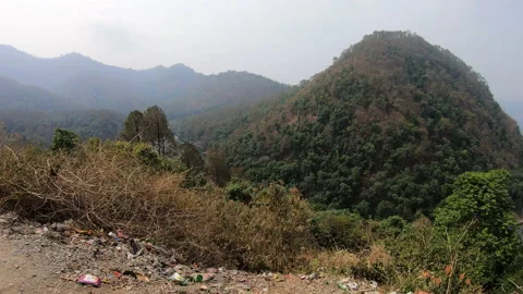Mountains of Uttarakhand Stock Footage 200879898