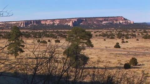 Mountains with valley El Morro Stock Footage 61575385