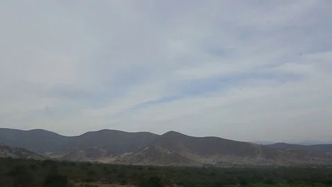 Mountains in valley Stock Footage 77049260