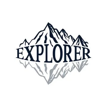 Mountains vector Stock Illustration
