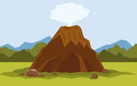 Mountains Vector illustration Stock Illustration