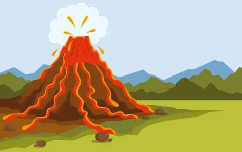 Mountains Vector illustration Stock Illustration