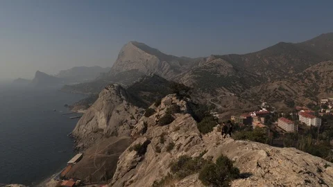 Mountains view from above Video stock 105148622