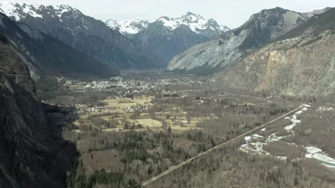 Mountains View From Drone Video stock 236481762