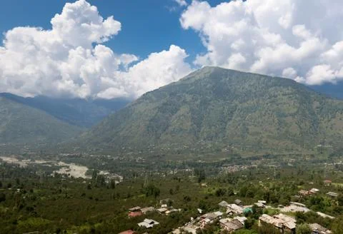 Mountains view Stock Photos