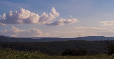 Mountains view time lapse Stock Footage 78980286