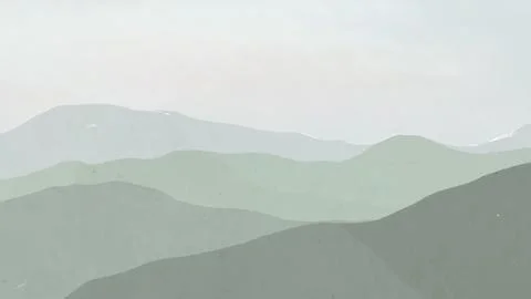 Mountains wallpaper, landscape background Illustrazione stock