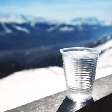 Mountains water Stock Photos