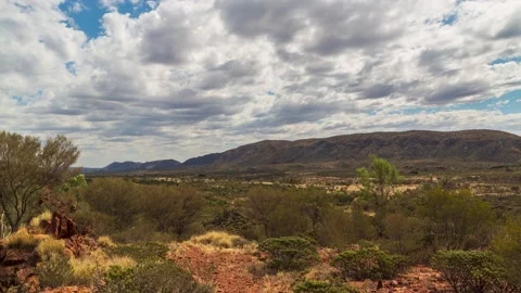 Mountains of the West MacDonnell Ranges,4k,timelapse 動画素材 229997882