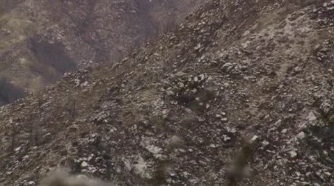 Mountains in winter Stock Footage 10709971