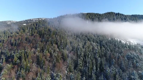 Mountains in winter Video stock 86492921