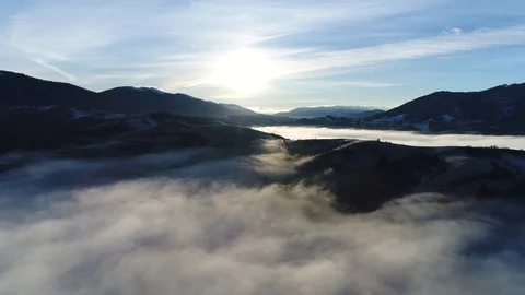 Mountains in winter Video stock 86494502