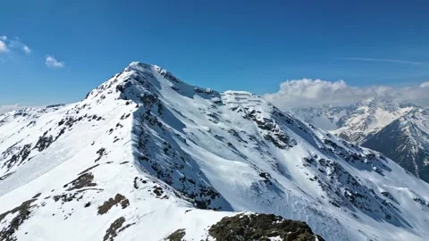 Mountains in Winter Video stock 263191941