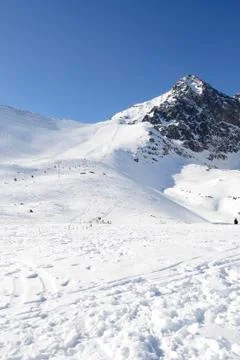 Mountains in winter Stock Photos