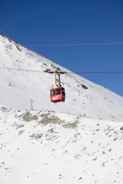 Mountains in winter Stock Photos