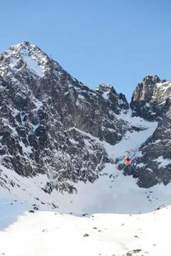 Mountains in winter Stock Photos