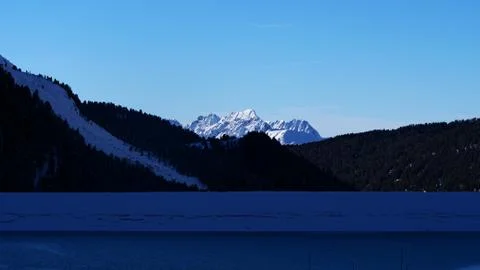 Mountains in winter Stock-Fotos