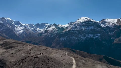 Mountains within the mountain. Nepal Stock Footage 288596355