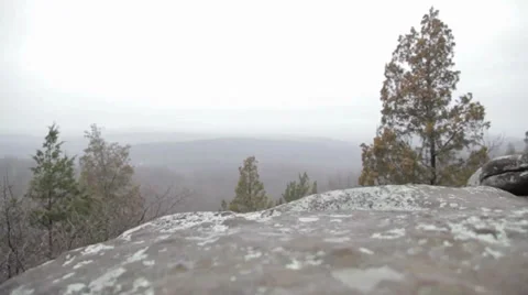 Mountains In The Woods Video stock 31038487