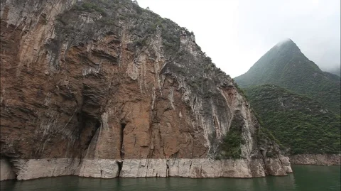 Mountains Yangtze River China Video stock 107546445